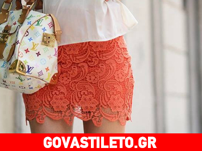 Μάθε πώς να φορέσεις τις δαντελένιες φούστες!